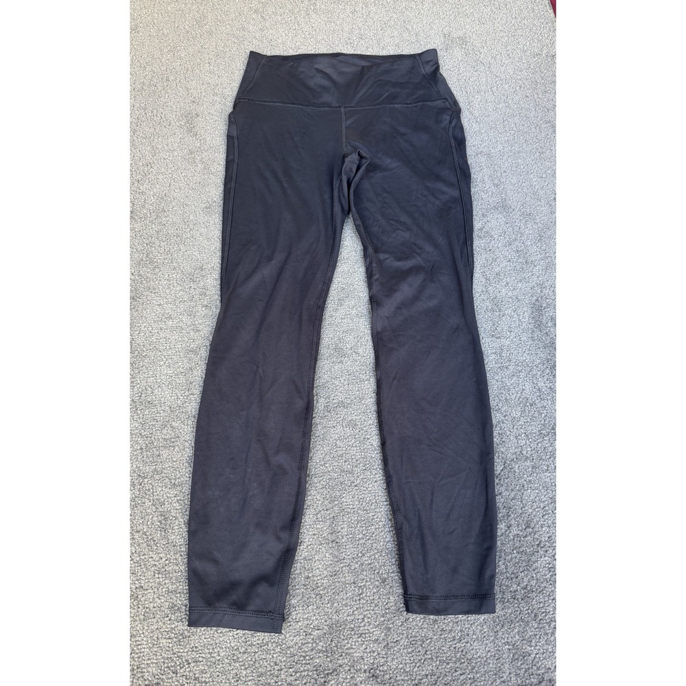 All in Motion Black High Waisted Active Leggings Size M Recycled Polyester Blend